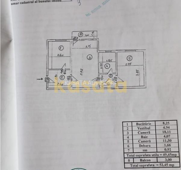 OPORTUNITATE | APARTAMENT 2 CAMERE | IANCULUI | BLOC 1983 - 10