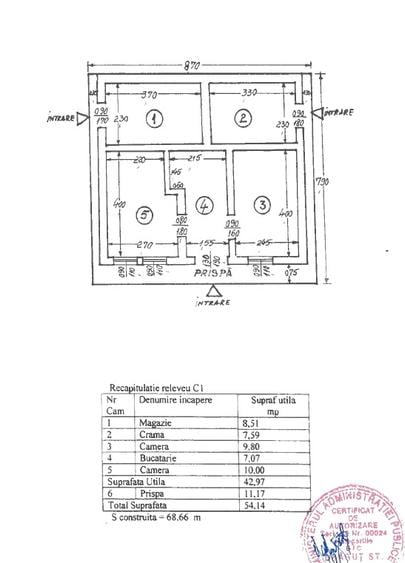 Casa 2 camere, beci, anexe, 1900 mp teren, Draguseni, asfalt, apa, canalizare - 4