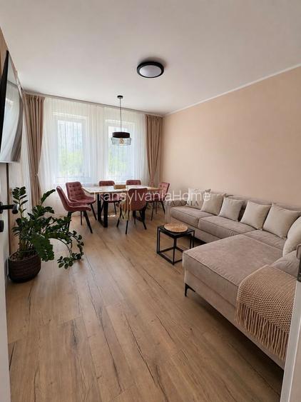 Apartament 62.7 mp utili, 2 bai, 2 balcoane si 2 locuri de parcare