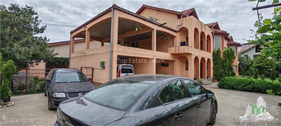 Vila 14+ camere 970mp, teren 1045mp, pt ninim 2 familii, mobilata/utilata, 2 gar - 3