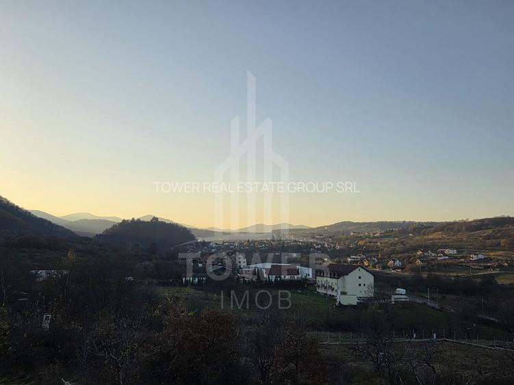 Casă modernă în Cisnădioara / Cisnădie – vedere către Cetatea Cisnădioara - 9