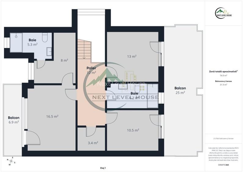 Casa individuala Sanpetru | Asfalt | Toate utilitatile | Finisaje Premium - 14