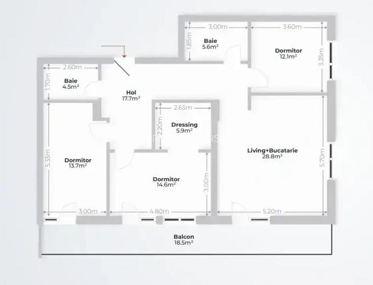Apartament Premium 4 Camere | Comision 0 | Pipera Rond OMV - 14