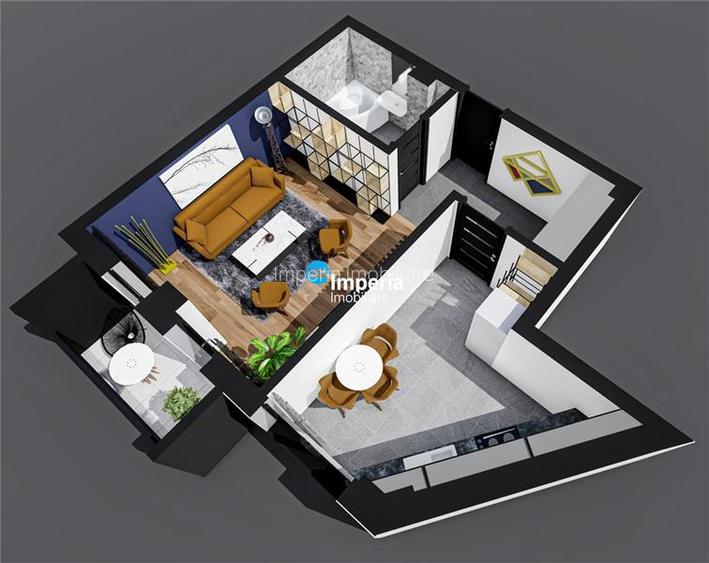 Apartament 1 cam D, Bl nou, 42 mp - 8