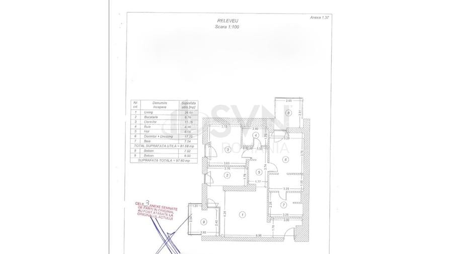 REA1028842 Apartament 3 Camere One Herastrau Plaza - 15