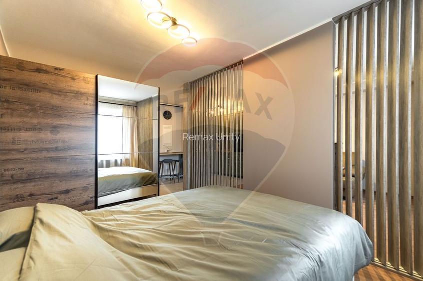 Studio de închiriat | 41,5 mp utili | Mobilat lux - 19