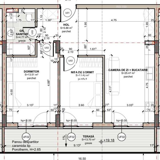 Apartament 3 Camere, MODERN, 60 mp, lift, garaj, panoramic, zona Eroilor! - 8
