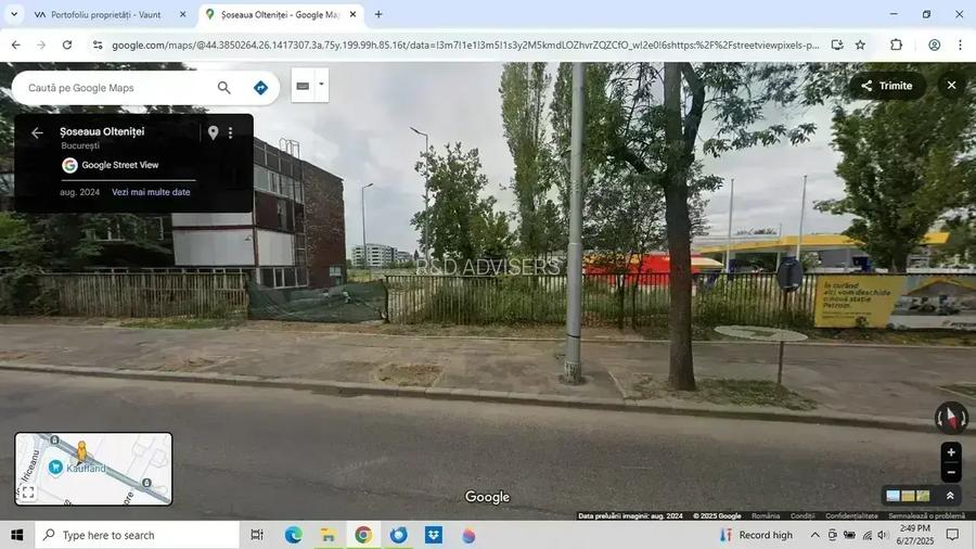 Teren liber de inchiriat | Sos Oltenitei | acces facil | Zona A2B - 5