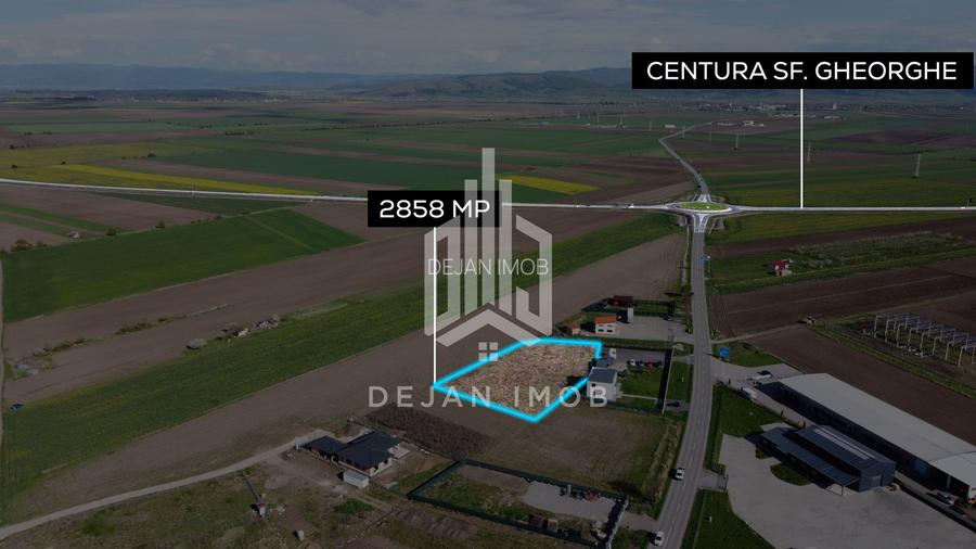 Teren intravilan | 2.858 MP | Chilieni - 2