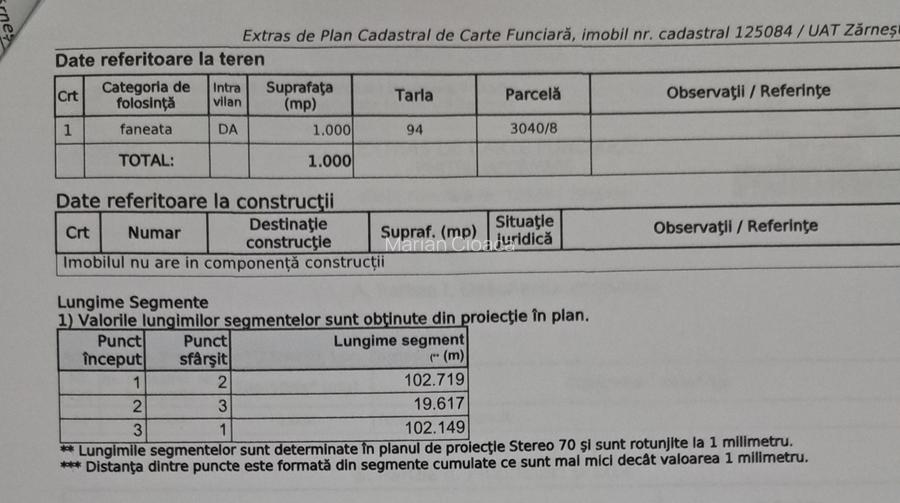 Teren intravilan de vânzare la munte ! - 4