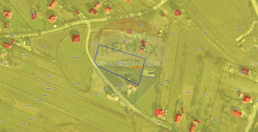 Teren intravilan Aghiresu-Fabrici comuna Aghiresu toate utilitatile - 7