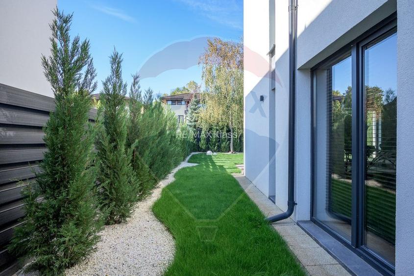 Vila luminoasa, mobilata si utilata Corbeanca / ansamblu cu piscina - 32