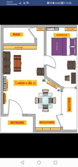 Apartament modern 2 camere, 62 mp, balcon, etaj 2 – zona excelenta Marasti - 6