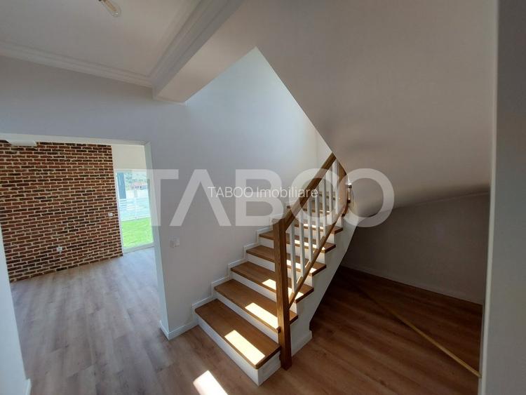 Casa de vanzare 4 camere 3 bai 119 mp cu teren 470 metri in Talmaciu - 5