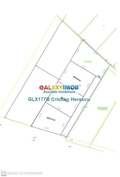 Samurcasi str Modolea Teren 306 mp dubla deschidere cu AC pt P+1 - 9