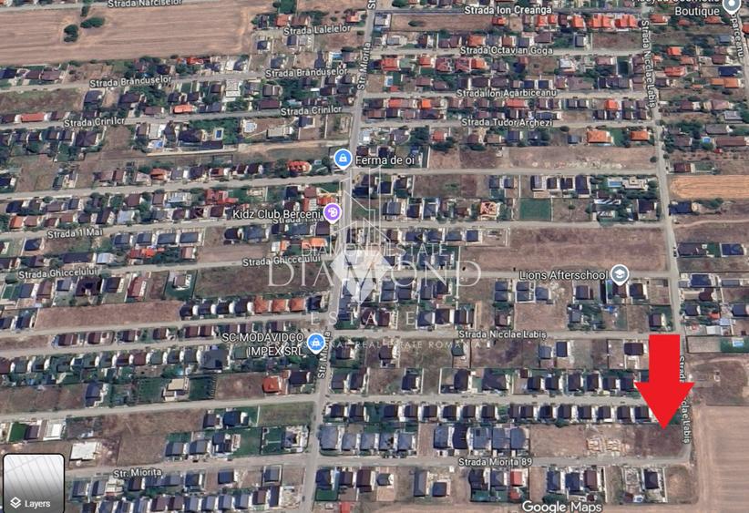 Teren intravilan 500mp Comuna Berceni - Strada Miorita dubla deschidere - 9