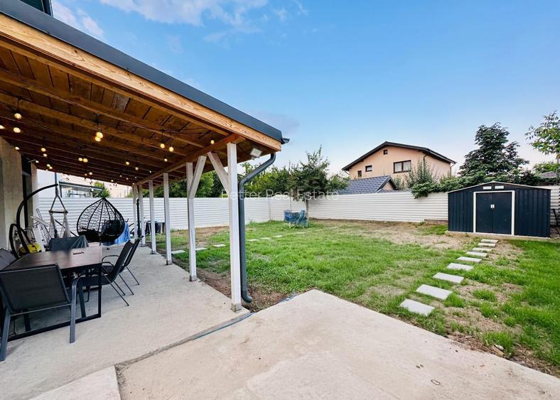 Casă modernă mobilată de vânzare | P+1 Berceni Ilfov | 5 camere, teren 455 mp - 10