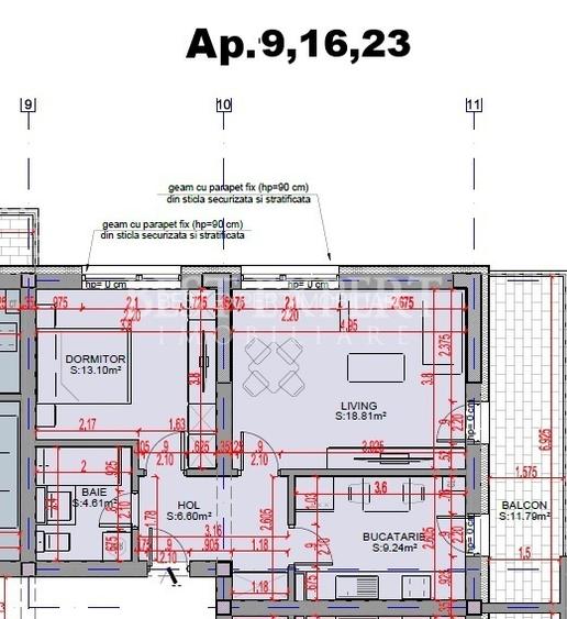 2 Camere Ideal Investitie -Bloc intim - 6