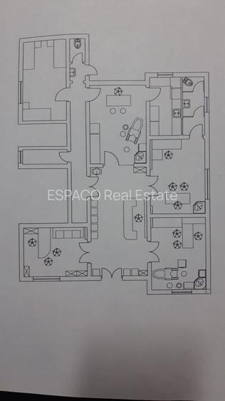 Parter de vila –Aviatorilor | 160 mp | 7 camere | 3 intrări  | Curte - 1