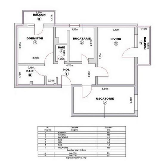 Apartament 3 camere in Turnisor - 8