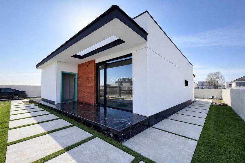 Vila Individuala in still INDUSTRIAL 500mp CURTE - 3