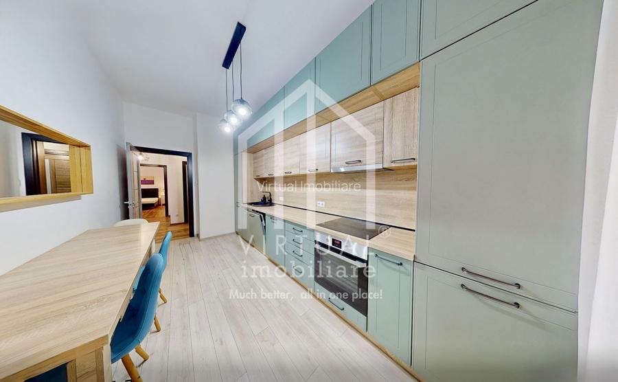 Apartament 3 camere - Mobilat si utilat - 83 mp utili + terasa de 19mp - 10