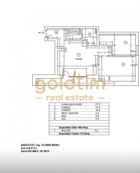 DESIGN UNIC/SUPERB/ZONA LINISTITA/LUX/1 LOC PARCARE - 31