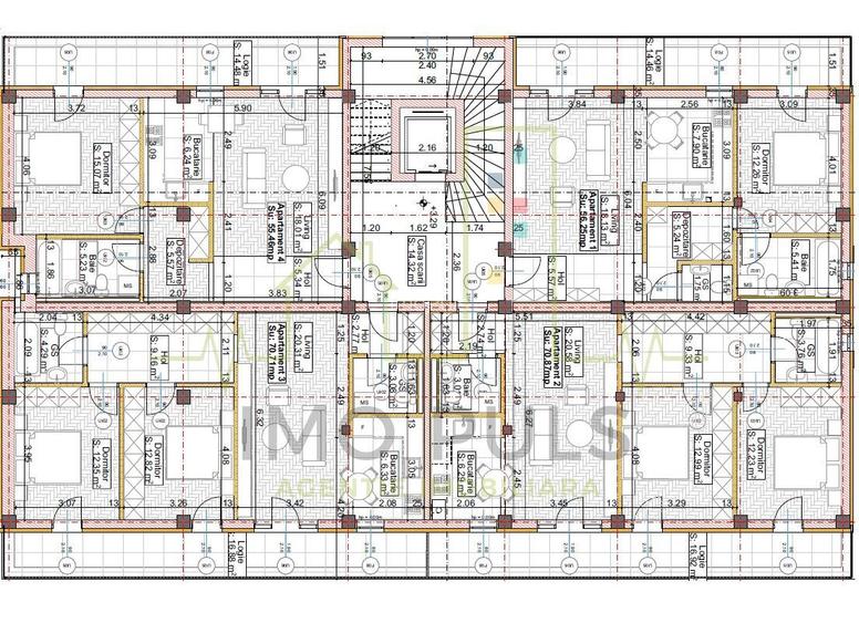 3 Camere. 2 Bai. Bloc nou. Langa Esso. - 2