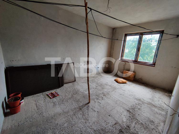 Comision 0% Casa tip duplex de vanzare 6 camere cu teren Saliste Sibiu - 14