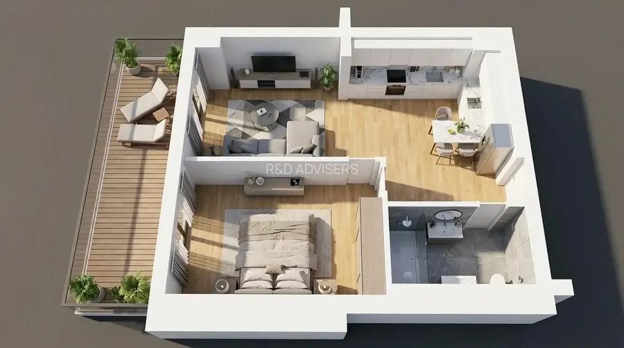2 camere Premium | Ultracentral | Smart Home - 6