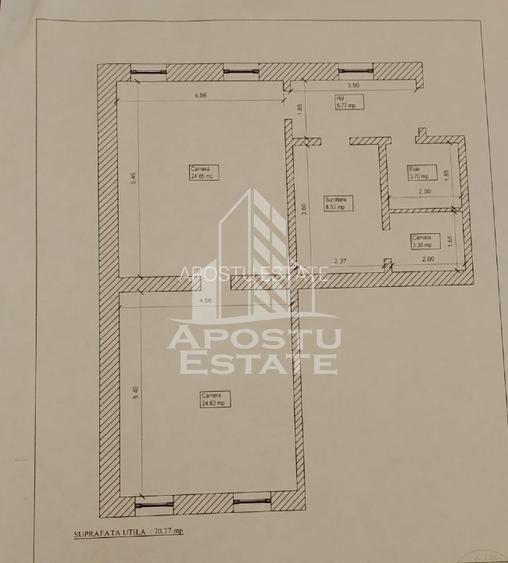 Apartament 2 camere in cladire istorica, zona Traian/Fabric, Timisoara - 11
