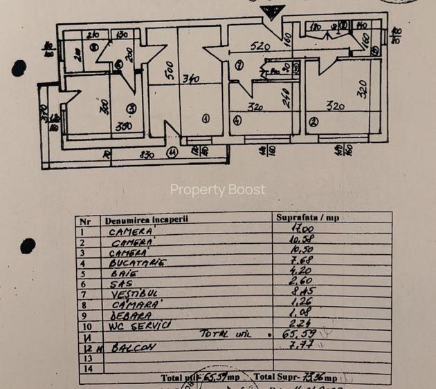 Apartament 3 camere bloc 1980 | reabilitat | Favorit | Drumul Taberei - 1