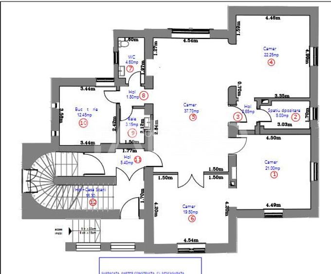 Casa istorica restaurata modernizata in totalitate zona Centrala Sibiu - 2