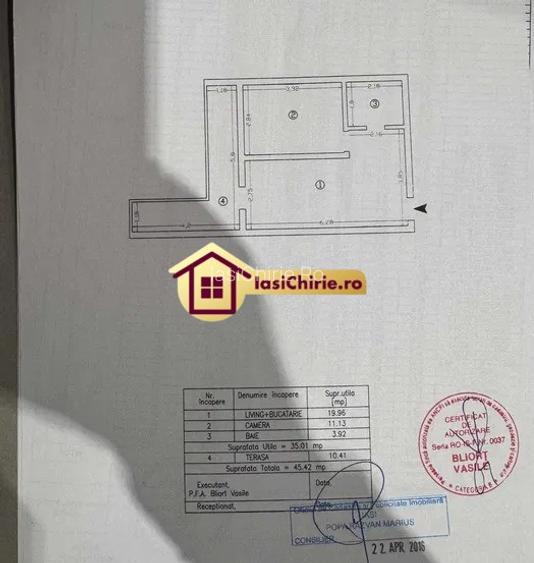 Apartament 2 camere Palas Mall - 13