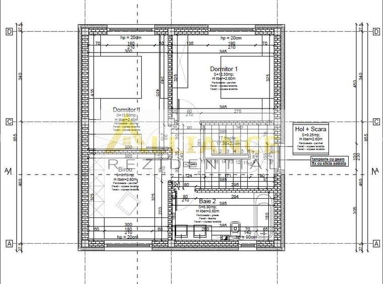 {STRADA MIORITA} Vila individuala cu 4 camere - 2 bai | Teren 309 MP - 10
