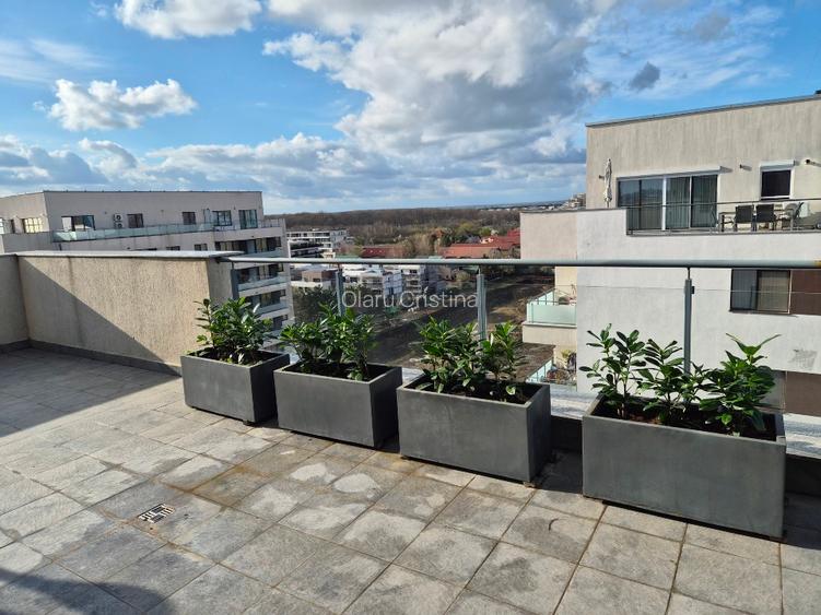 Inchiriez apartament 3 camere cu terasa generoasa  - 6