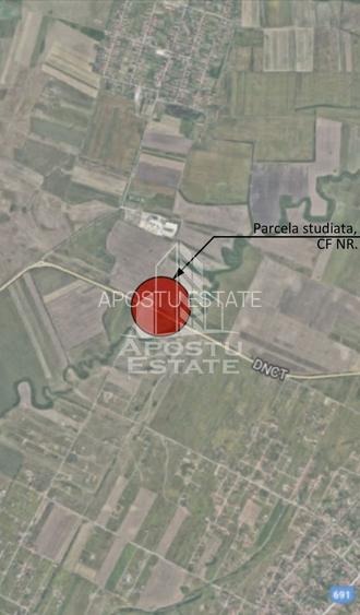 Teren industrial cu suprafața 4590 mp și poziție excelentă - 4