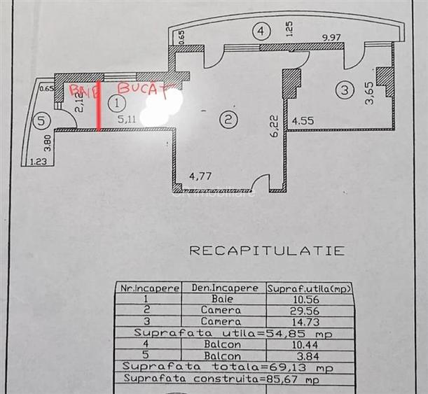 Apartament 2 camere Delta Vacaresti - 7