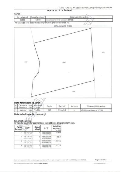 Teren extravilan 5000 MP Comandau - 2