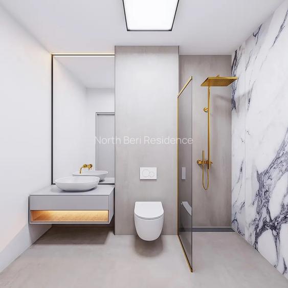 Apartament de lux cu 3 camere cu grădină privată, Complex Rezidențial NORTH BERI - 9