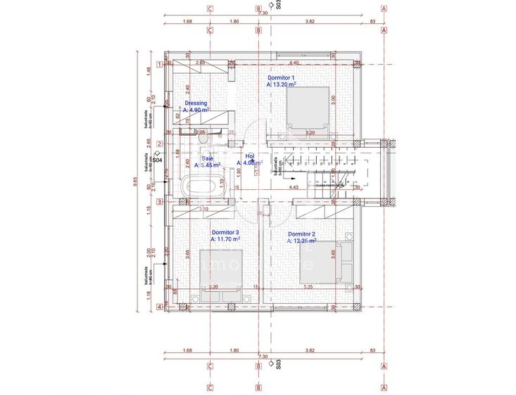Casă individuală de vânzare în Sibiu, 100mp utili - 3