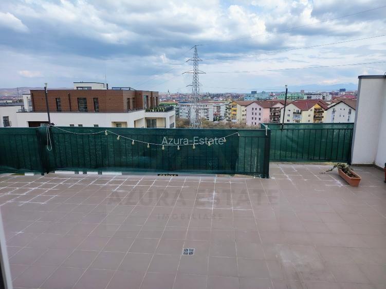 Penthouse generos 57 mp utili terasa 54 mp vedere panoramica Turnisor - 11