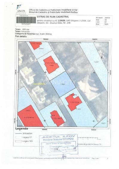 Teren cu utilitati si asfat. Cartier. Otopeni-ODAI. M6-Bruxelles la 500 m. OMNIA - 6