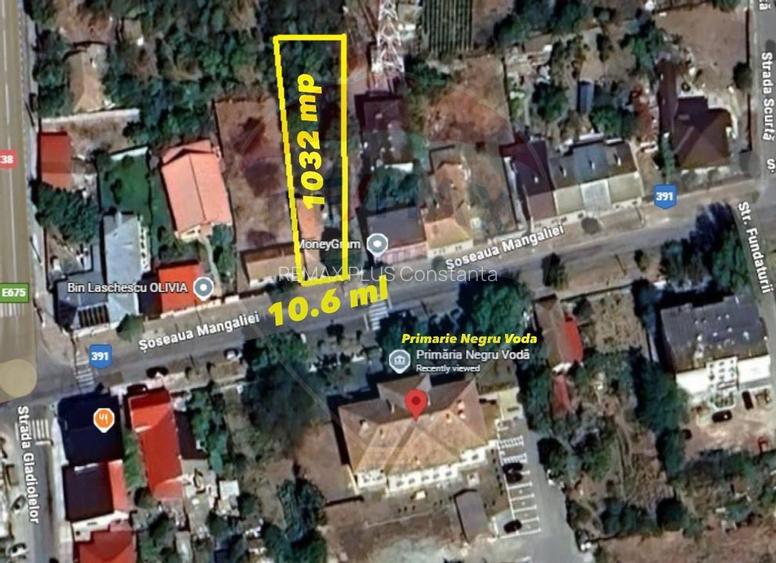Teren de vanzare Negru Voda central - 3