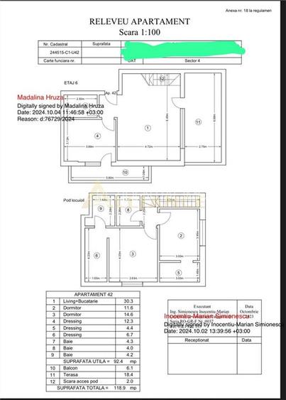 Penthouse de vanzare  Str. Crestesti - 15
