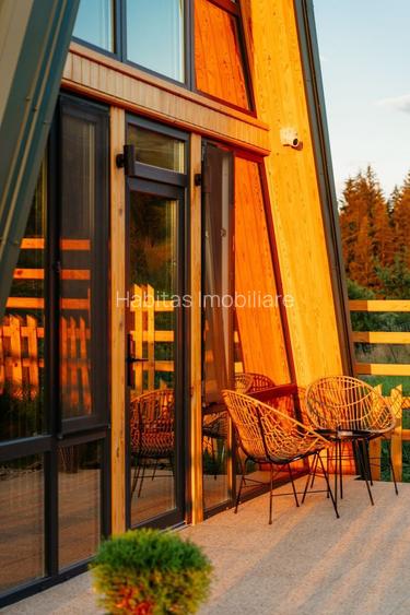 Afacere la cheie in Vatra Dornei, 2 cabane tip A Frame! - 25