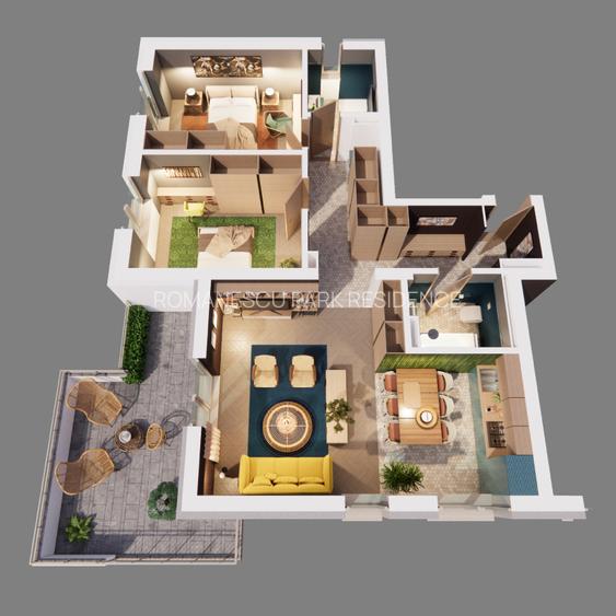 Apartament 3 camere Faza 3 Romanescu Park Residence - 2