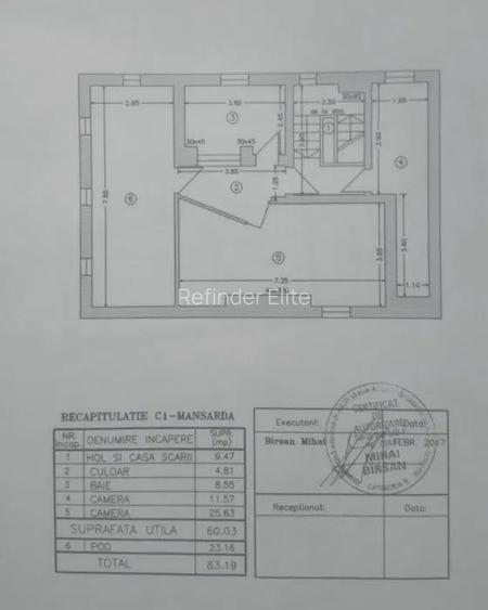 Vila 345 mp | Piata Domenii- Plesoianu | teren 350 mp | - 7
