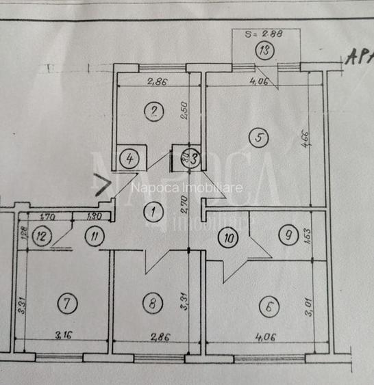 Apartament 4 camere de vanzare in Nufarul Oradea, Oradea - 8
