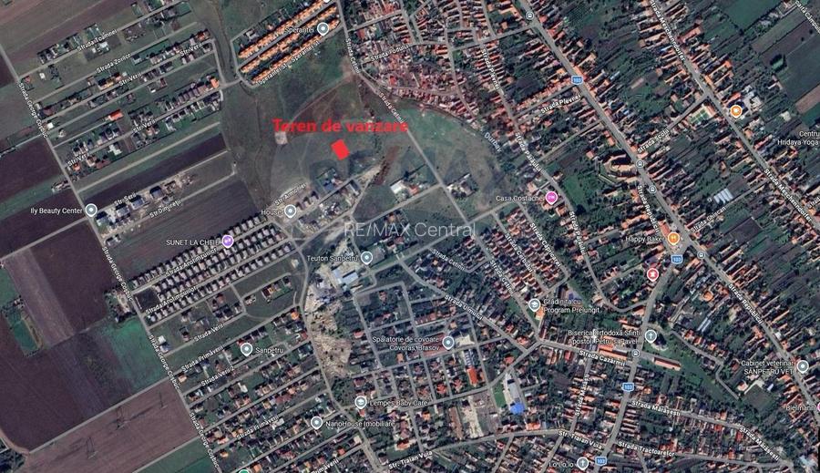 Teren Sanpetru, str Armoniei, 539mp, cu proiect casa si avize in lucru - 12